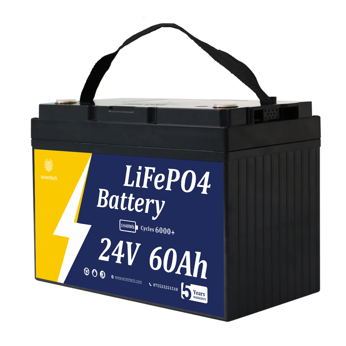 24V 60Ah Atmospheric Vent Environmentally Friendly More Intelligent Bluetooth Robust Communications Starting Battery High Performance Lithium Battery
