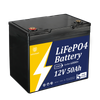 Customizable RV Applications Marine Kayak Yacht 12V 50Ah Cranking Batteries Alternative Lead Acid Lithium Iron Phosphate Battery Energy Storage Battery Powerhouse Battery