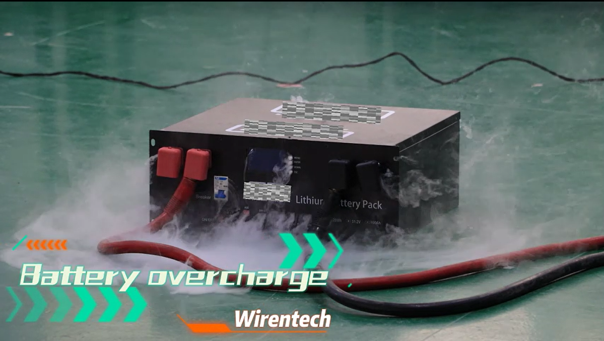 Overcharge Fire Test