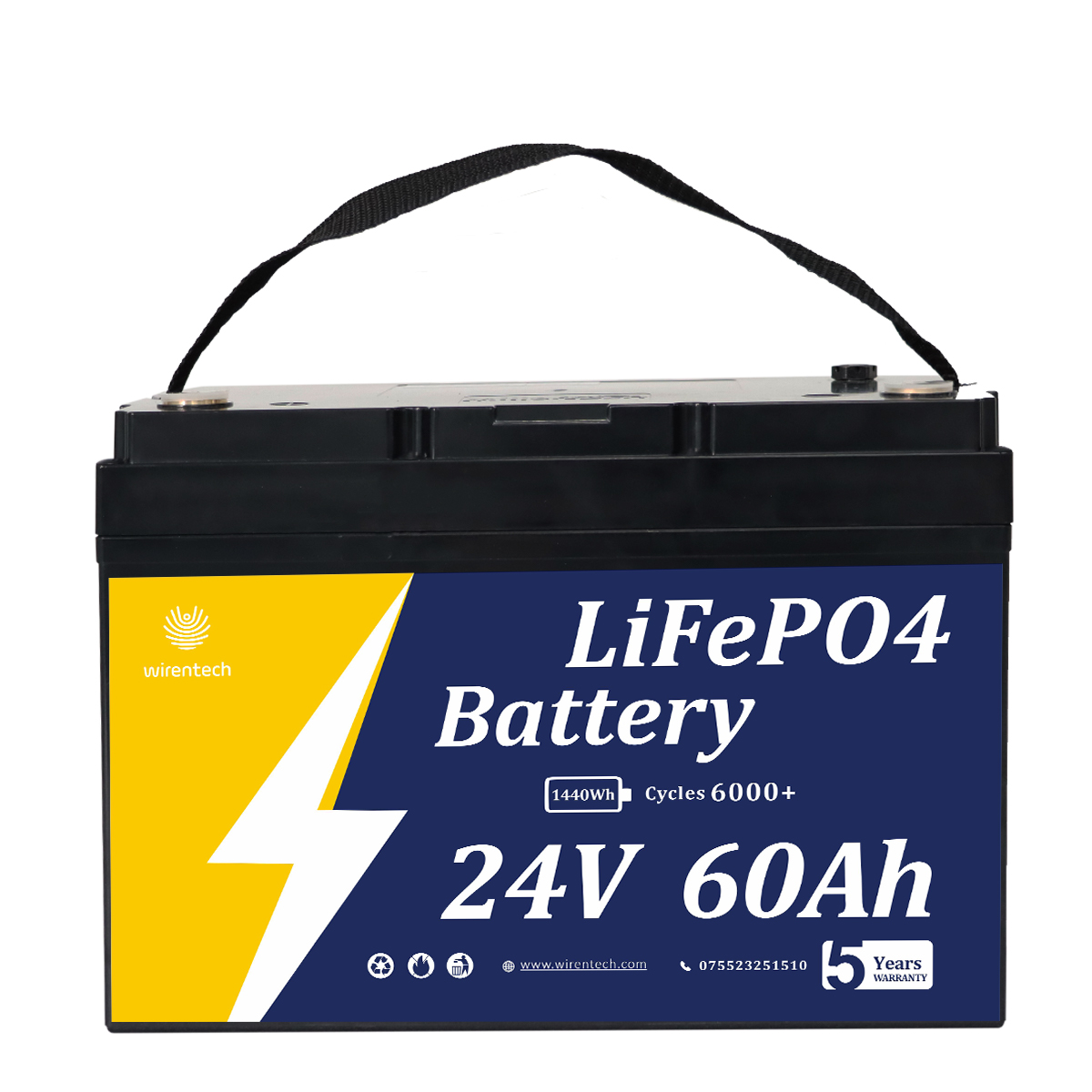 24V 60Ah Atmospheric Vent Environmentally Friendly More Intelligent Bluetooth Robust Communications Starting Battery High Performance Lithium Battery